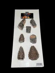NEW Peterson RealFyre DP-2 Decor Gas Log Fireplace Firepit Fire Indoor Outdoor!