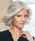 CROWD PLEASER Wig -RAQUEL WELCH *ANY COLOR!* Tru2Life, Mono Part, Lace Front NEW