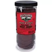 Old Trapper Hot & Spicy Double Eagle Beef Jerky | Traditional Style Real Wood...