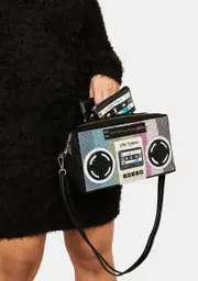 [Betsey Johnson] Boom Box Crossbody Bag