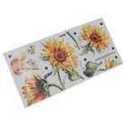Art Decor Bedroom Removable Flower Butterfly Wall Decal Wall Stickers Sunflower
