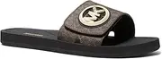 [Michael Kors] Women's Mk Charm Slide Slippers