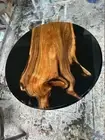 Custom Epoxy Table Live Edge Walnut Resin River table for Dining or Office Dec