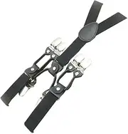[YiyiLai] Child Y Back Duty Braces Straps Adjustable Suspenders With 6 Clips