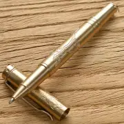 Solid Brass Pocket Ball Pen Signature Pen Perfect for Outdoor Office Stationery