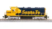 Broadway Limited 7531 HO Scale ATSF EMD GP35 Blue Warbonnet Diesel DCC #2828