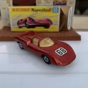 Matchbox Lesney Superfast. Number 68. Porsche 910. Made in England. 1970.