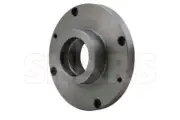 6" Fully Machined Threaded Back Plate 2-1/4 x 8 For 4 Jaw Independent Chuck S