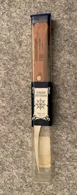LAMSON SHARP Pro Shrimp Deveiner Knife Williams Sonoma NEW