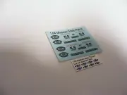 Missouri State Police 1:64 Water Slide Decals Works on any color car