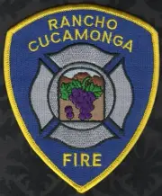 Rancho Cucamonga California Fire Department Patch