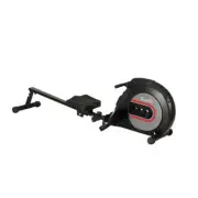 NNEDSZ Rowing Machine Rower Elastic Rope Resistance Fitness Home Cardio Black
