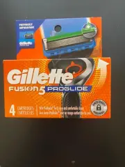 1 pack Gillette Fusion 5 Proglide 4 Cartridges