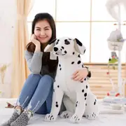 1pc 30-90cm Cute Dalmatians Plush Stuffed Toys Simulation Dog Dolls For Children Kids Play Birthday Children's Day Gift A 30cm