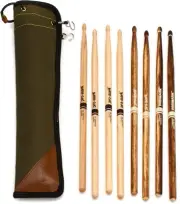 Promark Classic FireGrain Stick Bundle with Bag (5-pack) Bundle