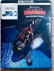 How To Train Your Dragon 3: The Hidden World 4K Steelbook NEW OOP