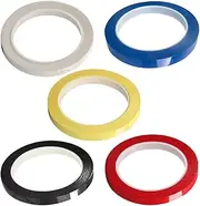 FUTUREORYY Beginner Violin and Cello Guide Tape 5pcs Colorful Note Position Stickers Pvc Tape Easy to Apply