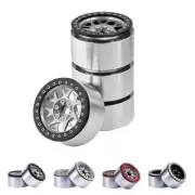 Metal 2.2" Beadlock Wheel Rim Hub for 1/10 RC Rock Crawler Axial RR10 Wraith