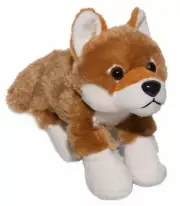 NEW PLUSH SOFT TOY 23098 Hug Ems Hug'Ems Mini Australia Dingo 17cm Wild Republic