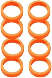 [SZJLDS] Set of 8 Luggage Wheel Protectors, Suitcase Roll Covers, Portable Protective Covers for Luggage Casters, Spinner Roller Covers, Noise Reduction