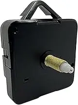 Quartz Sangtai 6168s Non Ticking Quiet Sweep Clock Mechanisms Battery Powered Replacement Plastic Motor 3.6mm & 5.5mm Hand Holes Wall Clock Repair (Long - 15mm Golg Thread)
