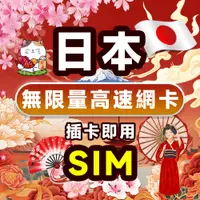 在飛比找蝦皮商城精選優惠-日本網卡3-15天網卡 無限流量 吃到飽不降速 Sim卡網絡