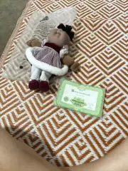 Cabbage Patch Kids Christmas African-American Roberta With Certificate New