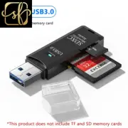 2 in 1 Usb3.0 Black Card Reader Micro Sd Card Reader Usb Adapter High Speed Car