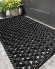 Outdoor Welcome Mat for Front Back Door Patio Waterproof Outside Entrance Ent...