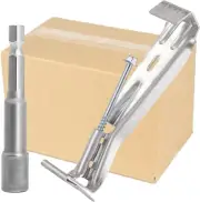 Quick Screw Gutter Hangers 5 Inch- 5 Inch Gutter Clips - Hidden Bracket Clips wi
