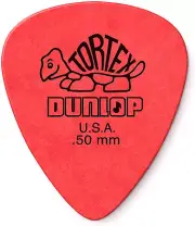 Dunlop Tortex Standard .50Mm Red Guitar Picks, 36 Pack