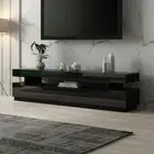 160cm TV Stand Bench Table Cabinet Entertainment Unit 3 Push-Opened Drawers New