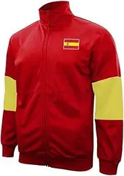 [Icon Sports] Adult Full-Zip Active Training Touchline Country Soccer Track Jacket