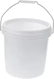 Sealed Barrel Bucket Heavy Duty Plastic Container for Pantry Paint Pet Food Easy to Carry