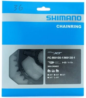 Shimano XT FC-M8100/M8130 Chainring 36T SM-CRM85 1x12 speed