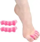 Toe Separator, Soft Gel Toe Spacers to Correct Bunions, Toe Stretcher for Therap