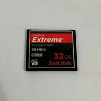 在飛比找蝦皮購物優惠-二手 SANDISK Extreme CF 32G 讀寫60