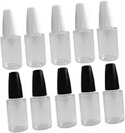 10Pcs Precision Tip Applicator Bottles Empty Glue Dropper Bottles for Crafting Application and Essential Oil Storage Mix