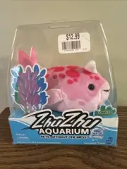 Zhu Zhu Aquarium Pet Pink Fish Lorelei (instructions Missing)
