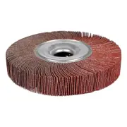 Unmounted Flap Wheel for Bench Grinder, 6" X 1" X 1" (80 Grit)