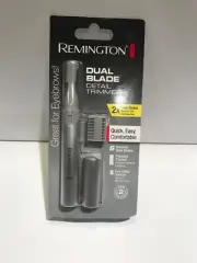 Remington Dual Blade Detail Trimmer - Eyebrows, Nose, Ears, Sideburns Men's Gift