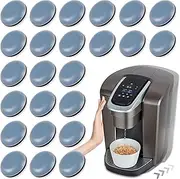 Appliance Sliders for Kitchen 24 PCS Self-adhesive Small Kitchen Finds Appliance Slider Hacks Easy to MovIing & Space Saving Must Have Home Gadgets Mixer Accessories for Countertop