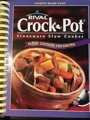 Rival Crock Pot Stoneware Slow Cooker