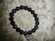 BEAUTIFUL BLACK MOONSTONE BRACELET 29 GRAMS