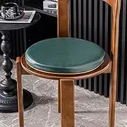 Dining Room Chair Pads Nonslip, Bar Stool Seat Cushions Rounded 16x16, Waterproof Chair Cushion for Outdoor Furniture, Bar Stool Cushion Round with Rubber Back and Zipper Cover