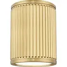 Z-Lite 1013F6-MGLD-LED Stari LED 6.25 inch Modern Gold Flush Mount Ceiling Light