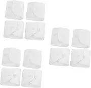COHEALI 3sets Fashionable Wrist Cuffs False Hand Sleeves for Women Match Professional Business Attire Detachable Button Sleeves 2pair*3