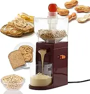 Electric Peanut Butter Maker, 500ml Electric Peanut Grinder with Anti Slip Base, Portable Automatic Nut Grinder, Stirring Hook Design, Food Processor, for Groundnut, Cashew Nut and Sesame