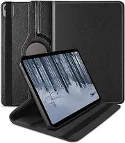World biz Case For Nokia T21 Tablet 10.36 Inch 2022, 360 Degree Rotation Protective Leather Cover, Auto Wake/Sleep, 10.36" Nokia Tablet T21 TA-1495 TA-1521 TA-1505 TA-1487 2022 Release (Black)