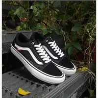 在飛比找Yahoo!奇摩拍賣優惠-Vans Old Skool Pro - Black / W